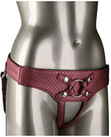Her Royal Harness The Regal Empress Red Harnesses - Tophatter Daily Deals