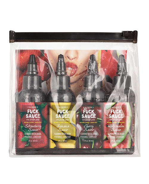 Fuck Sauce Flavored Water Based Personal Lubricant Variety Pack Personal Lubricants - Tophatter Daily Deals