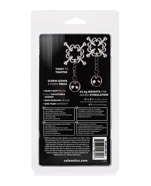 Nipple Grips 4-Point Weighted Nipple Press Nipple Clamps - Tophatter Daily Deals