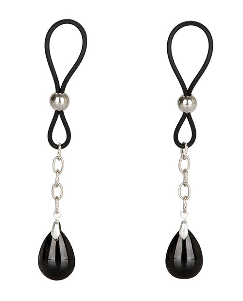 Nipple Play Non-Piercing Nipple Jewelry Black Body Jewelry - Tophatter Daily Deals