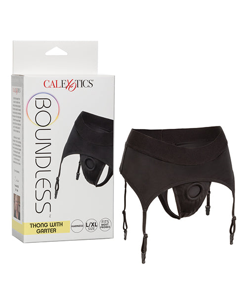 Boundless Thong & Garter Belt Harness Harnesses - Tophatter Daily Deals