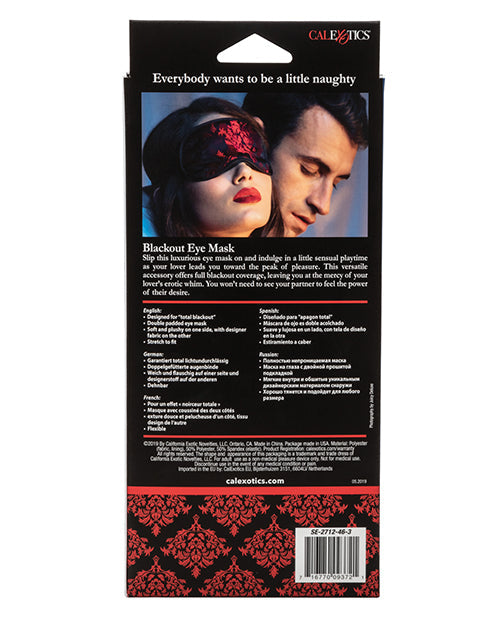 Scandal Black Out Eyemask Blindfolds - Tophatter Daily Deals