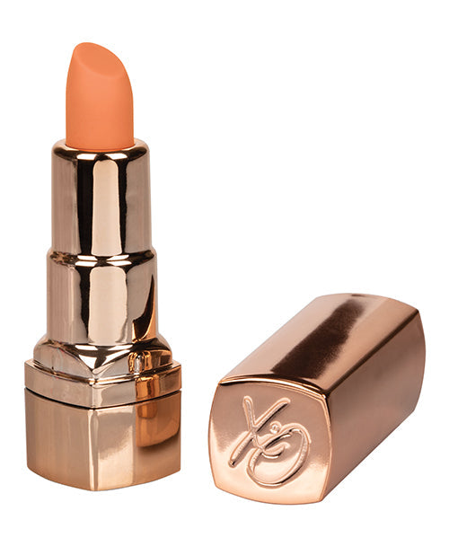 Hide & Play Rechargeable Lipstick Vibe Coral Bullets - Tophatter Daily Deals