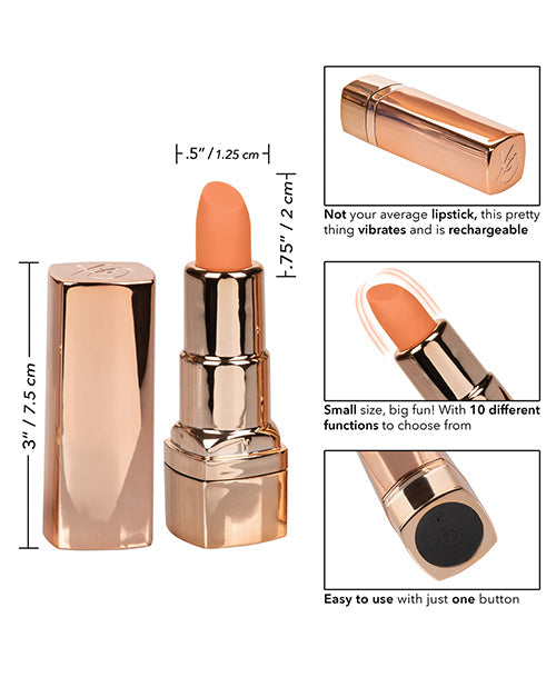 Hide & Play Rechargeable Lipstick Vibe Bullets - Tophatter Daily Deals
