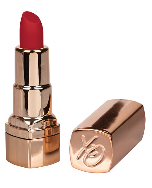 Hide & Play Rechargeable Lipstick Vibe Red Bullets - Tophatter Daily Deals