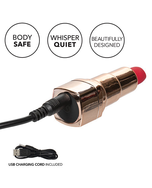 Hide & Play Rechargeable Lipstick Vibe Bullets - Tophatter Daily Deals