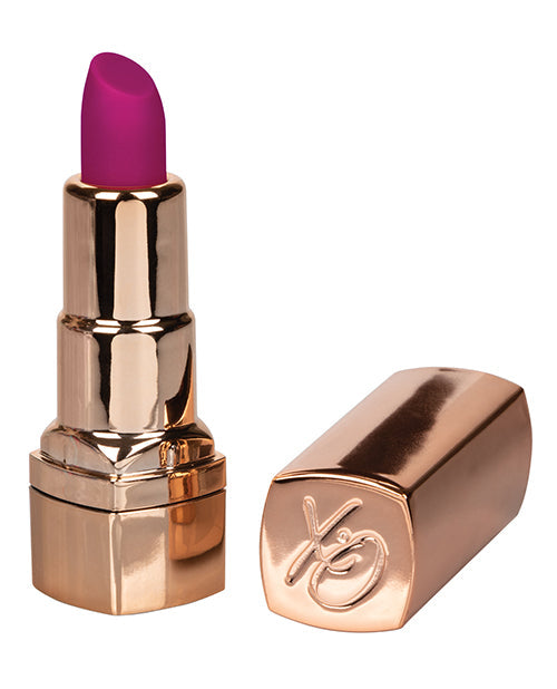 Hide & Play Rechargeable Lipstick Vibe Purple Bullets - Tophatter Daily Deals