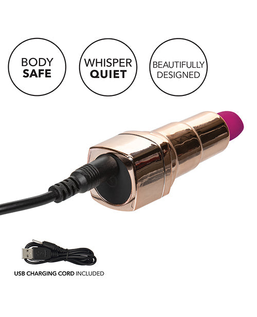 Hide & Play Rechargeable Lipstick Vibe Bullets - Tophatter Daily Deals