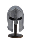 300 Spartan Steel Functional Helmet Roman Armor 16 Guage Collectible Weapons - Tophatter Daily Deals