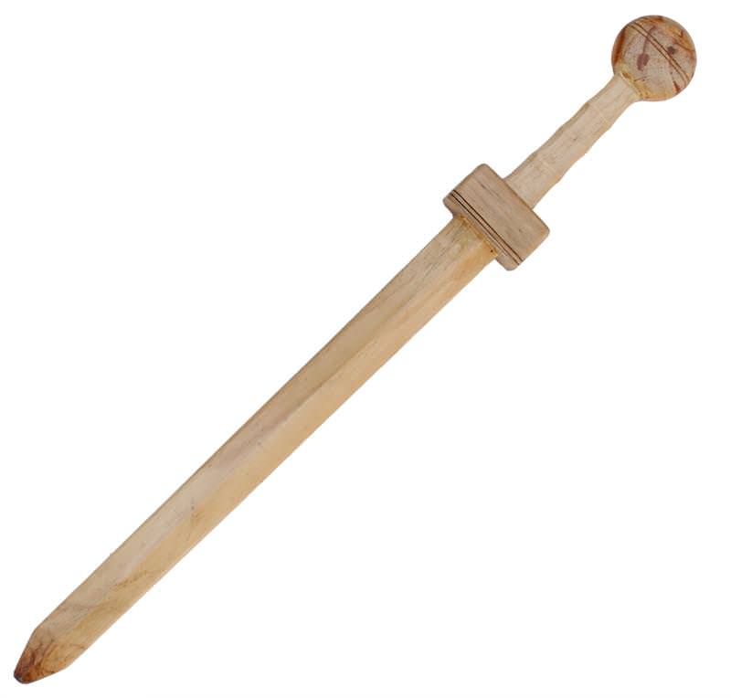 Medieval Wooden Roman Gladius Practice Waster Sword - Tophatter's Army Products & Self Defense Collectible Weapons - Tophatter Daily Deals