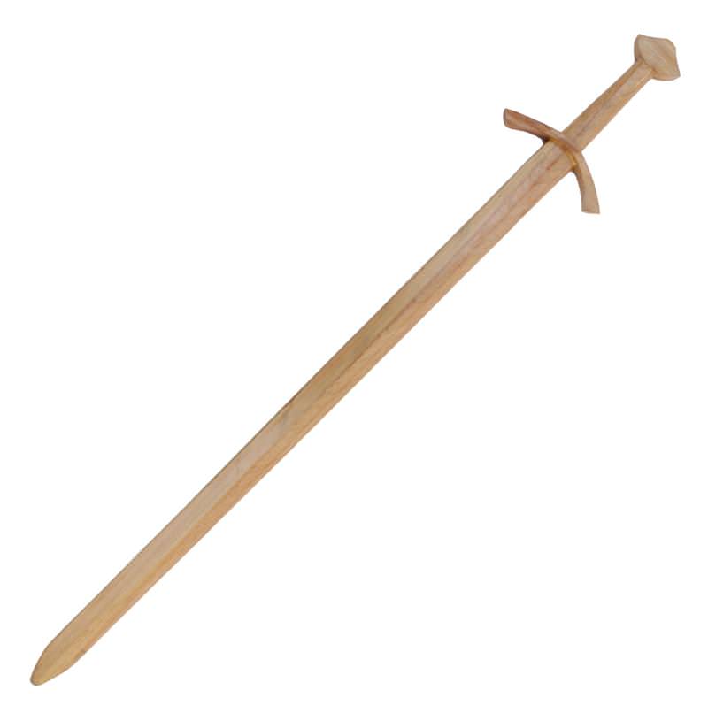 Medieval Wooden Viking Practice Archer Sword 42 Inches Overall - TOPHATTER'S ARMORY DEALS Collectible Weapons - Tophatter Daily Deals