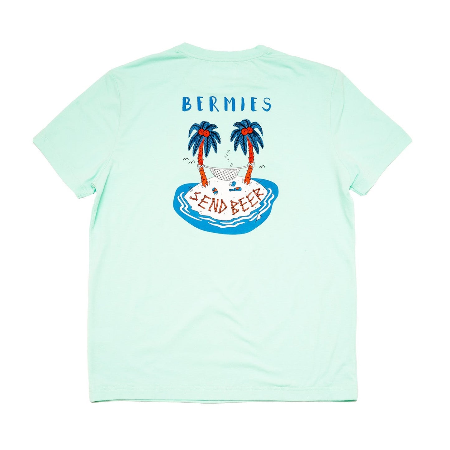 Bermies Send Beer T-Shirt T-Shirt - Tophatter Daily Deals