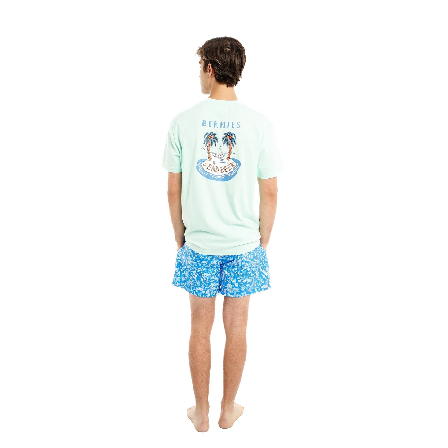 Bermies Send Beer T-Shirt T-Shirt - Tophatter Daily Deals
