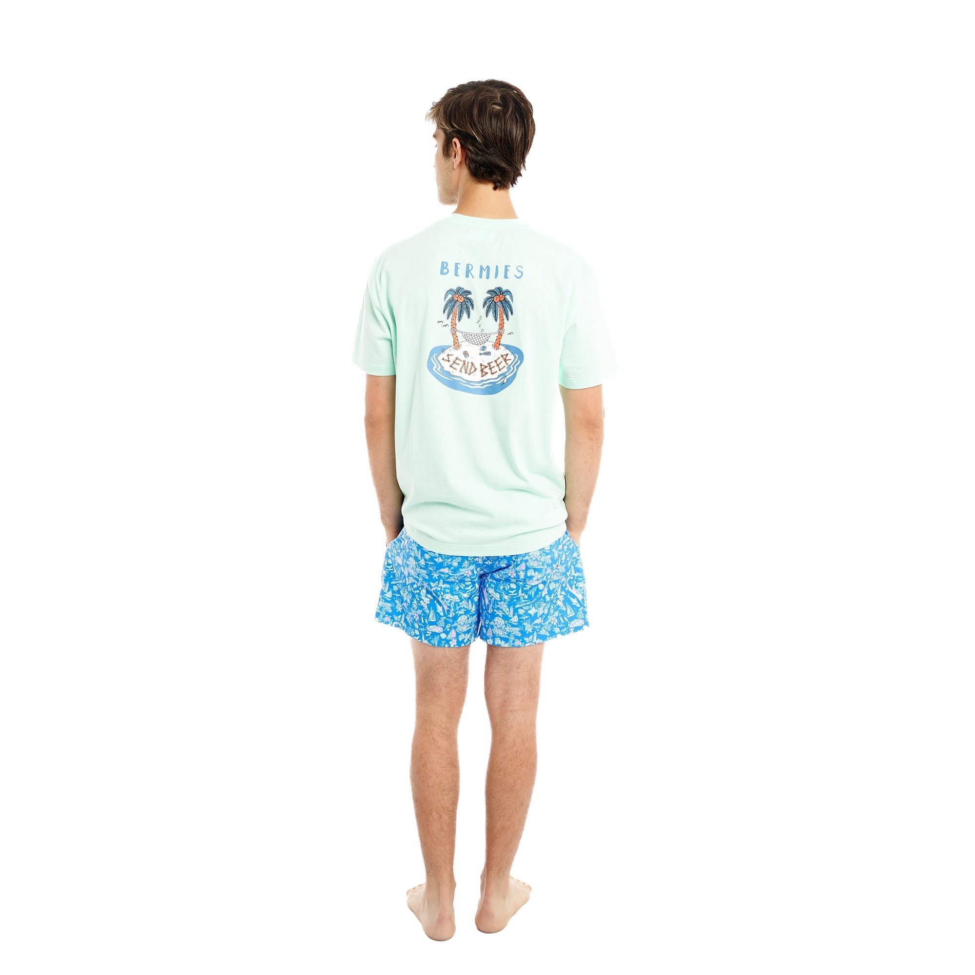 Bermies Send Beer T-Shirt T-Shirt - Tophatter Daily Deals