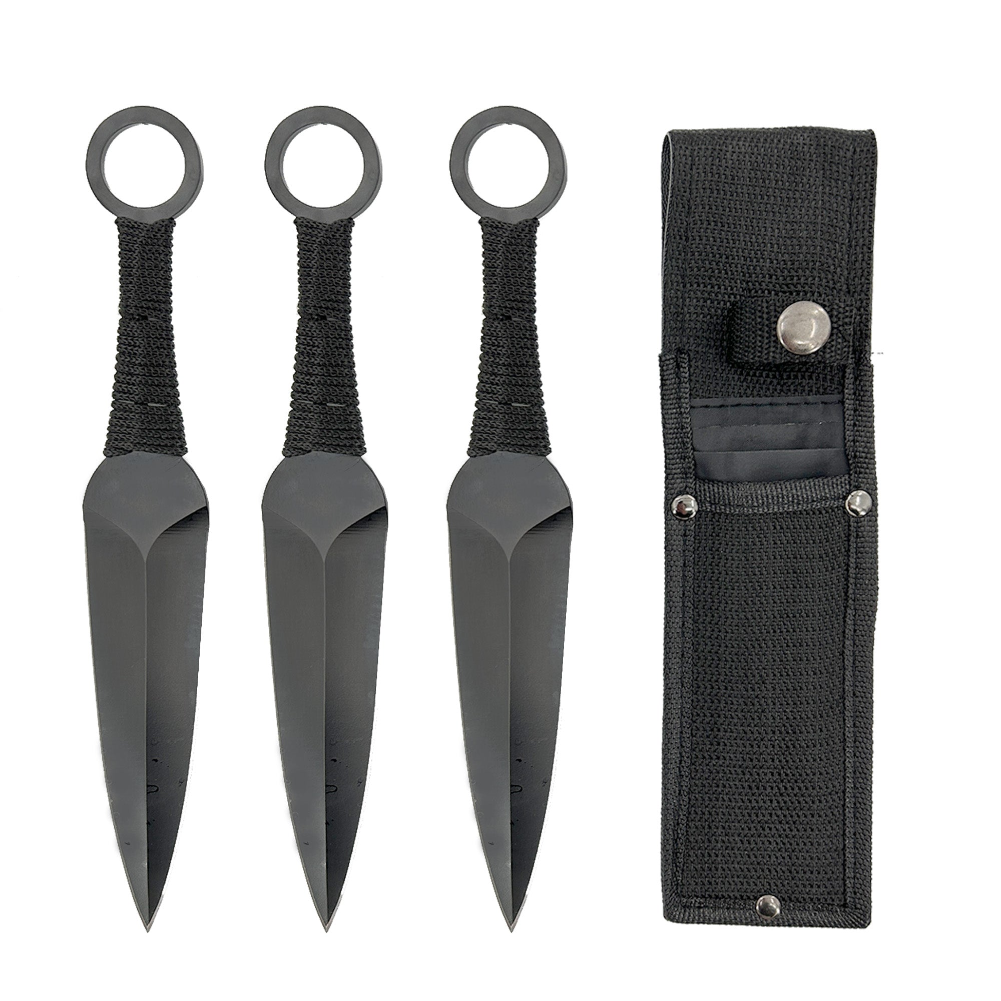 Serpent Strike Throwing Black Kunai Set Throwing Knife - Tophatter Daily Deals