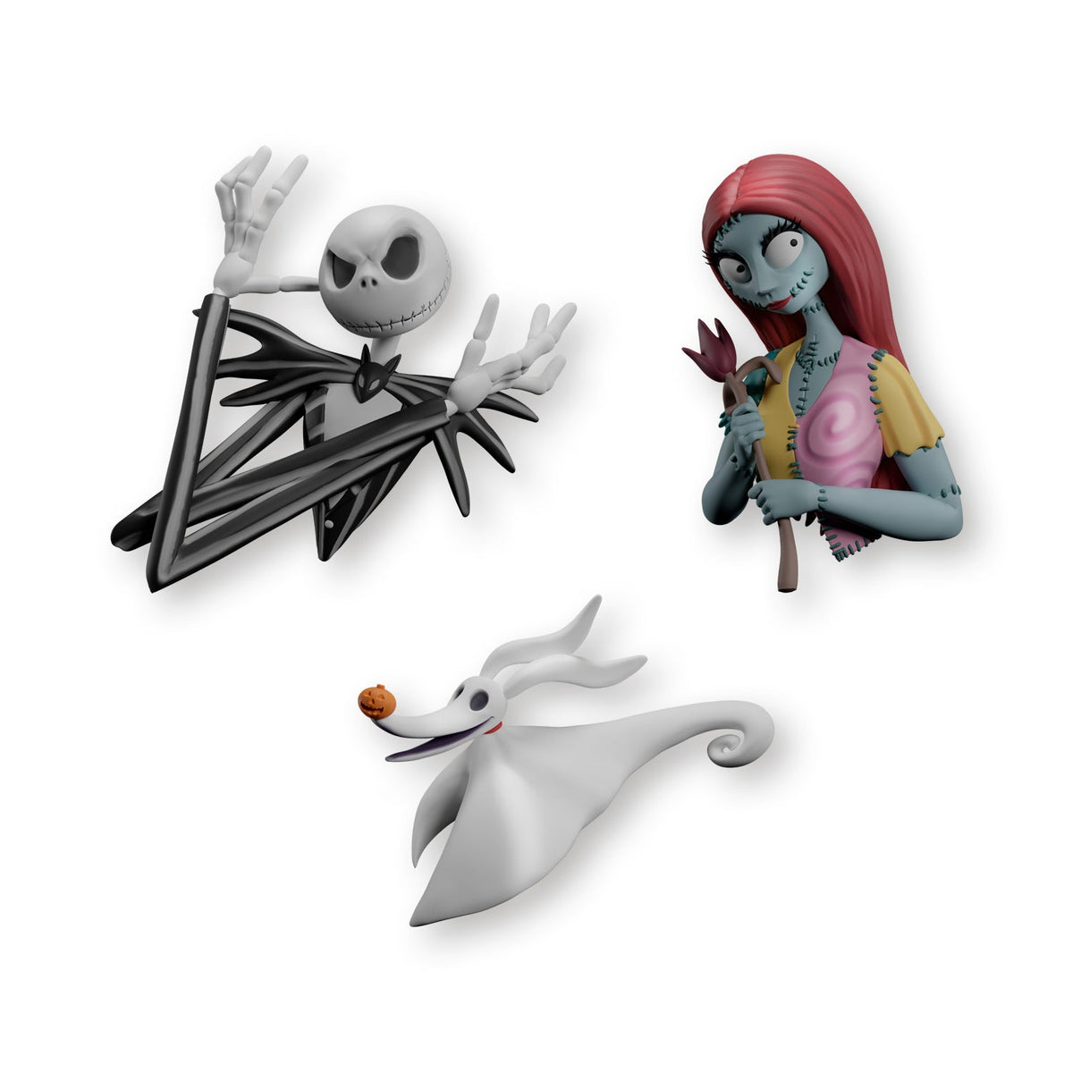 Disney The Nightmare Before Christmas - Officially Licensed Set Of 3 Magnets Collectible Merchandise - Tophatter Daily Deals