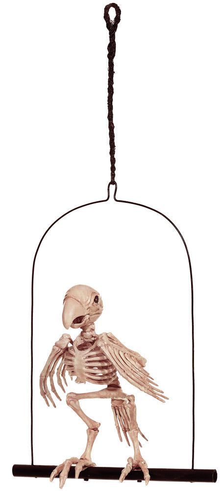 12.5" Parrot On A Perch Halloween Props & Displays - Tophatter Daily Deals