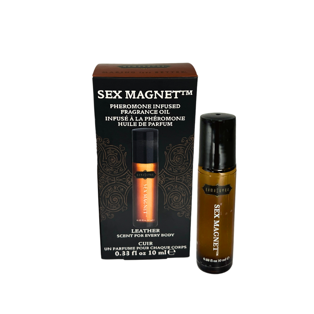 SEX MAGNET™ Leather Pheromone Roll-On Fragrance Oil - Tophatter Daily Deals
