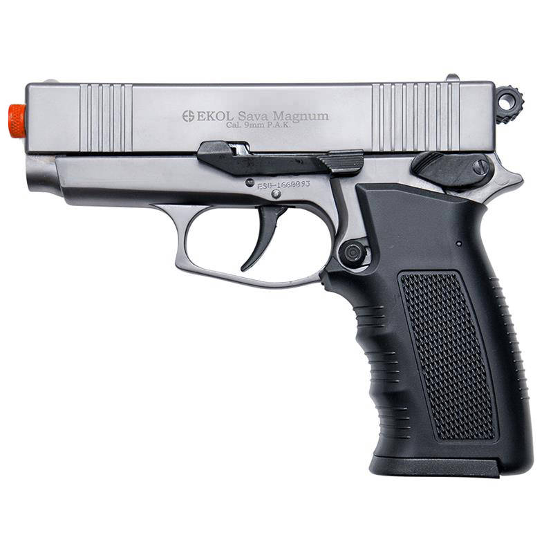 Sava Magnum Front Firing Blank Gun Fume Finish - Tophatter's Inc. Weapons Store Online Collectible Weapons - Tophatter Daily Deals