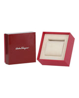 Ferragamo Chrono Leather Watch Watches - Tophatter Daily Deals