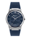 Ferragamo Sapphire Silicon Watch Stainless Steel Watches - Tophatter Daily Deals