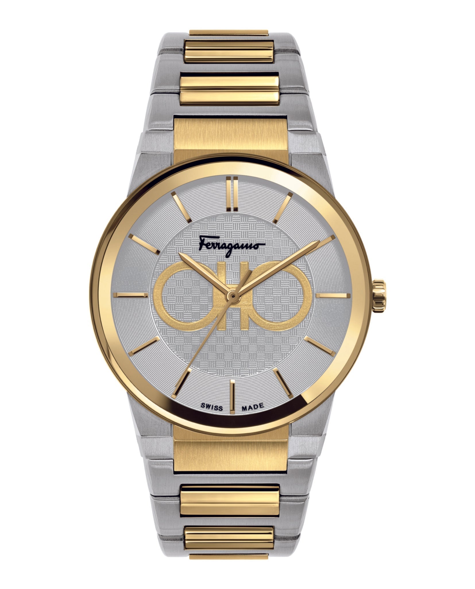 Ferragamo Sapphire Bracelet Watch Two Tone Watches - Tophatter Daily Deals