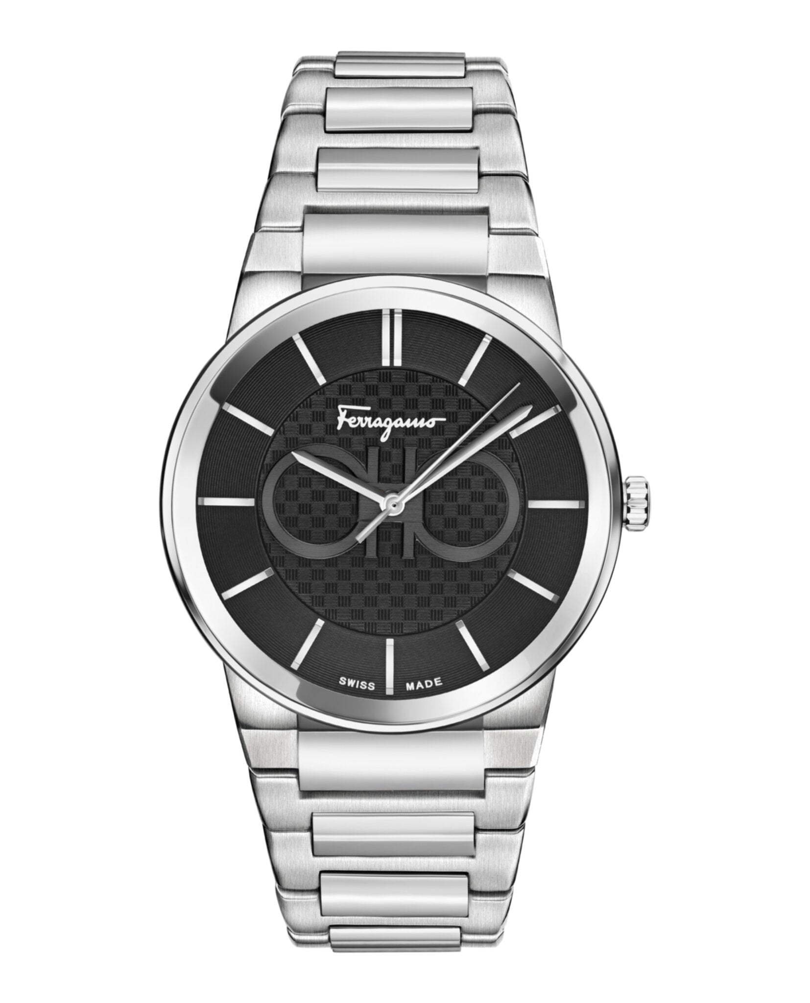Ferragamo Sapphire Bracelet Watch Stainless Steel Watches - Tophatter Daily Deals