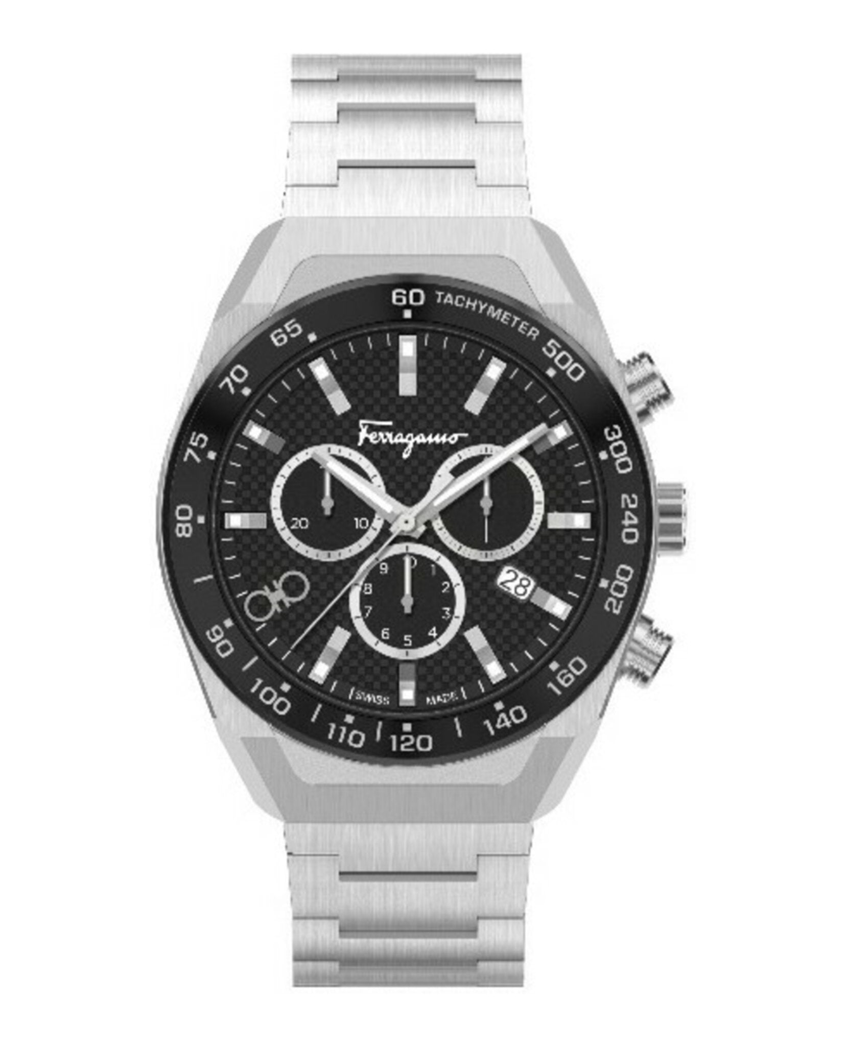 Ferragamo SLX Chronograph Watch Stainless Steel Watches - Tophatter Daily Deals