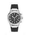 Ferragamo F-80 Chrono Silicone Watch Stainless Steel Watches - Tophatter Daily Deals