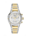 Ferragamo F-80 Chrono Bracelet Watch Two Tone Watches - Tophatter Daily Deals