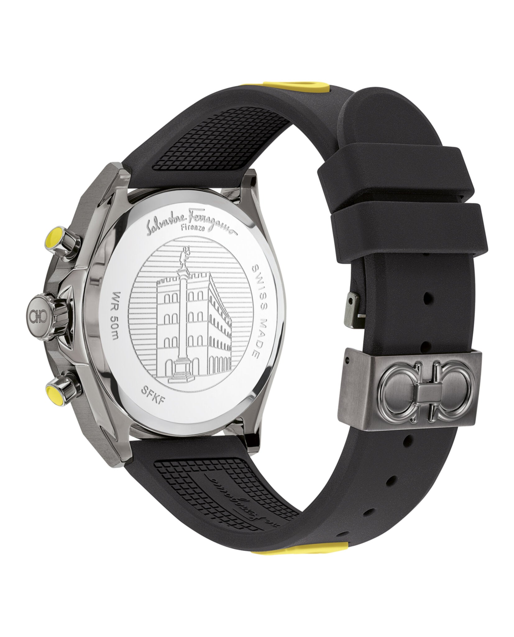 Ferragamo Urban Chrono Silicone Watch Watches - Tophatter Daily Deals