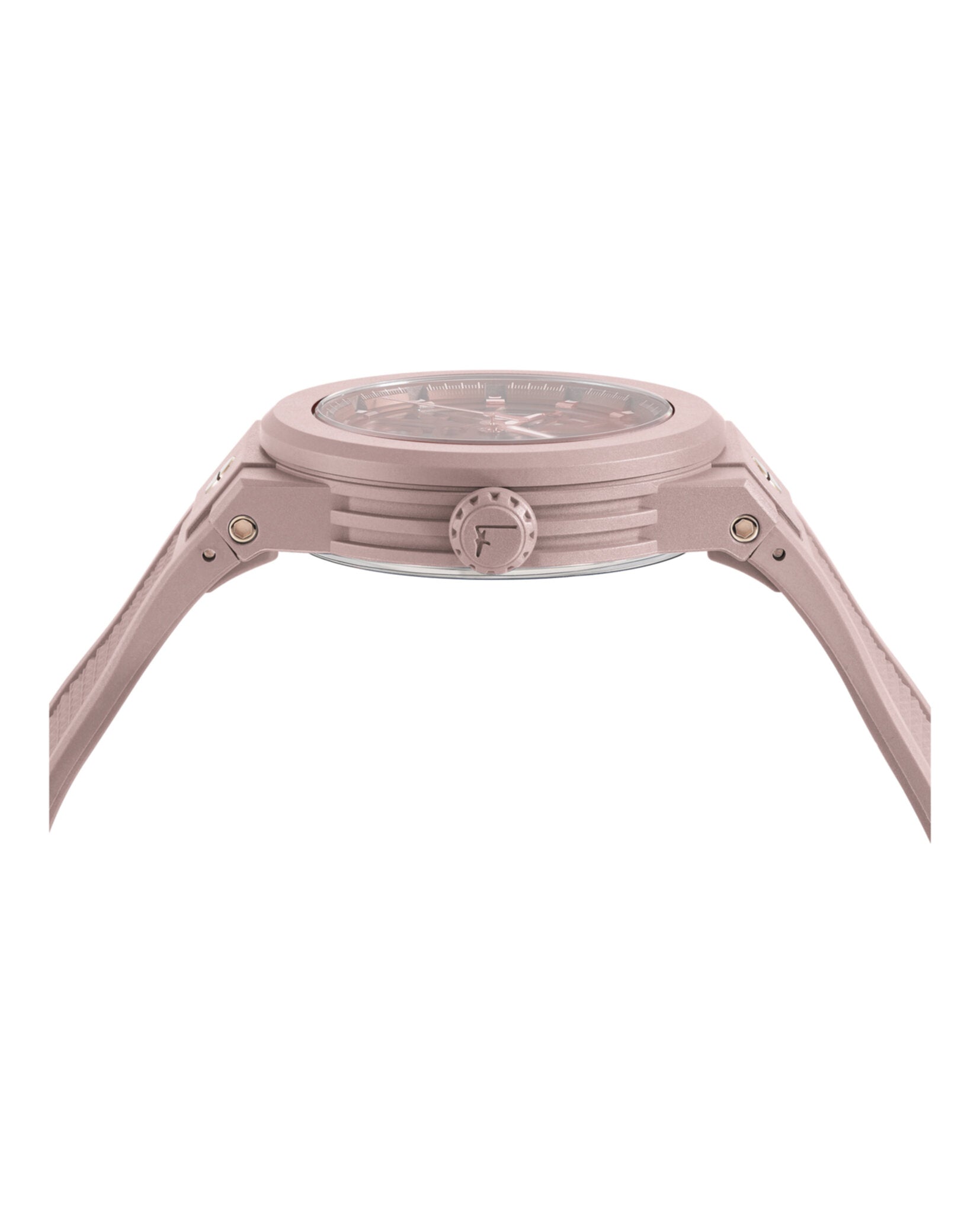 Ferragamo F-80 Skeleton Ecoceramic Automatic Watch Watches - Tophatter Daily Deals