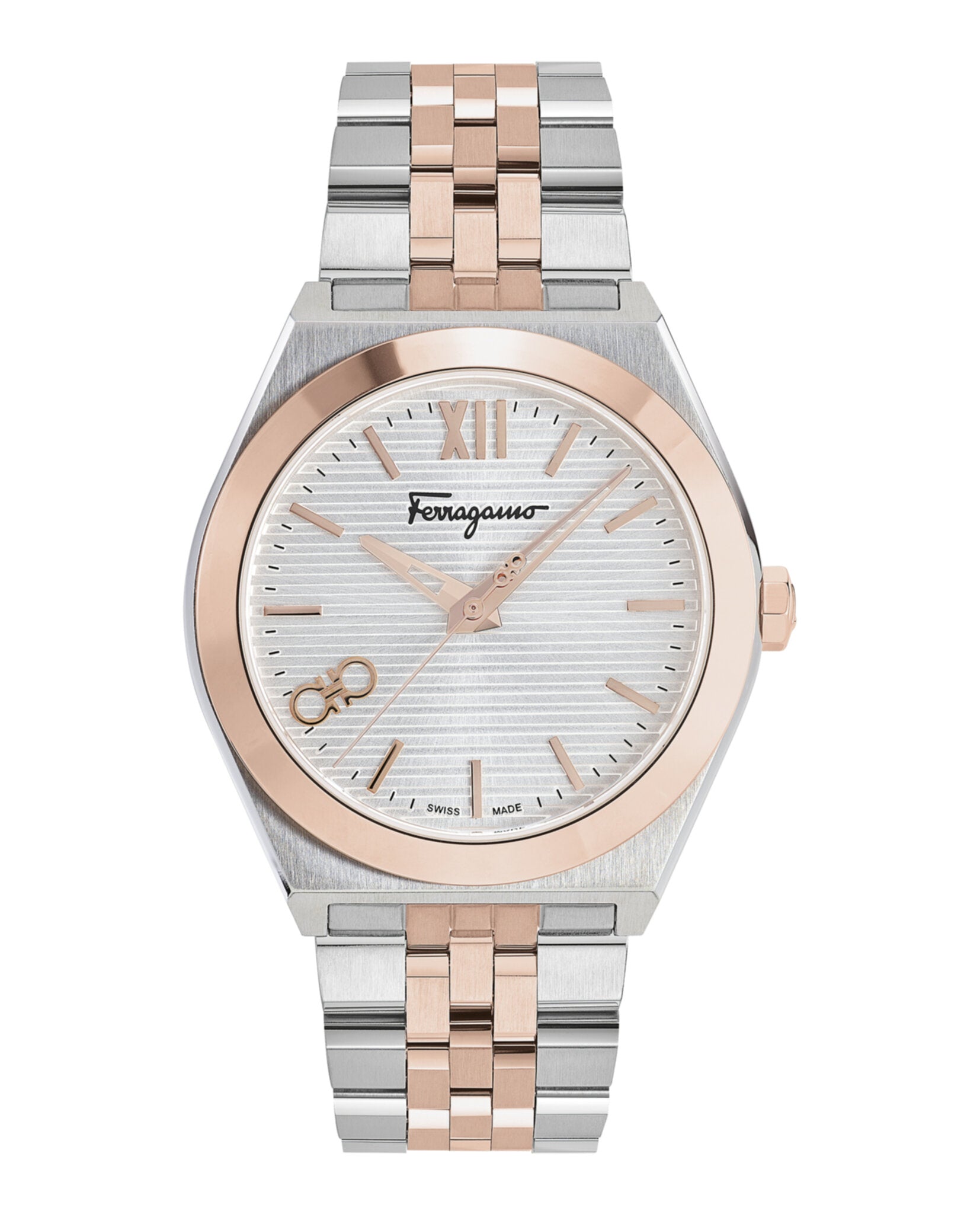 Ferragamo Vega New Bracelet Watch Two Tone Watches - Tophatter Daily Deals