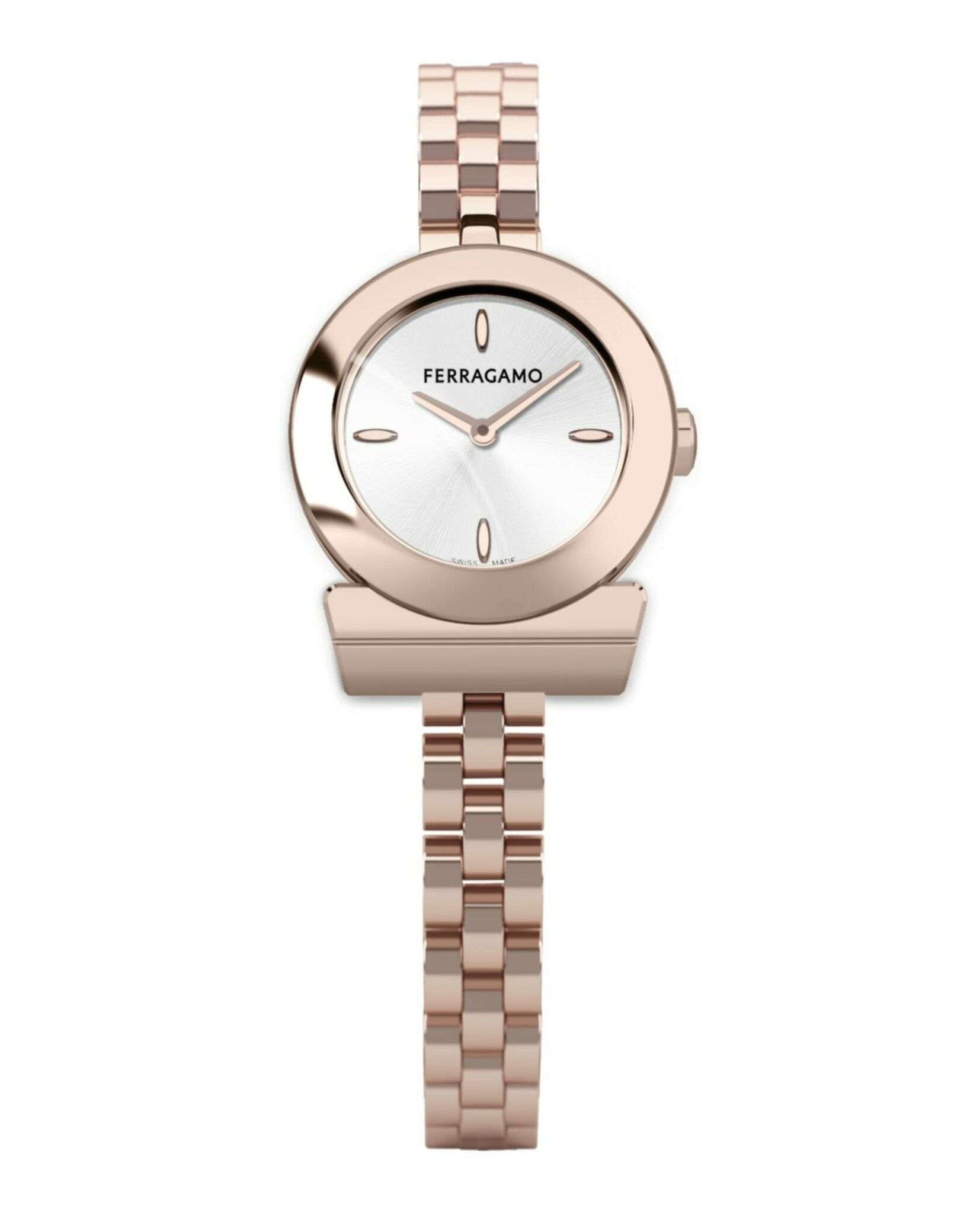 Ferragamo Gancini Bracelet Watch Rosegold Watches - Tophatter Daily Deals