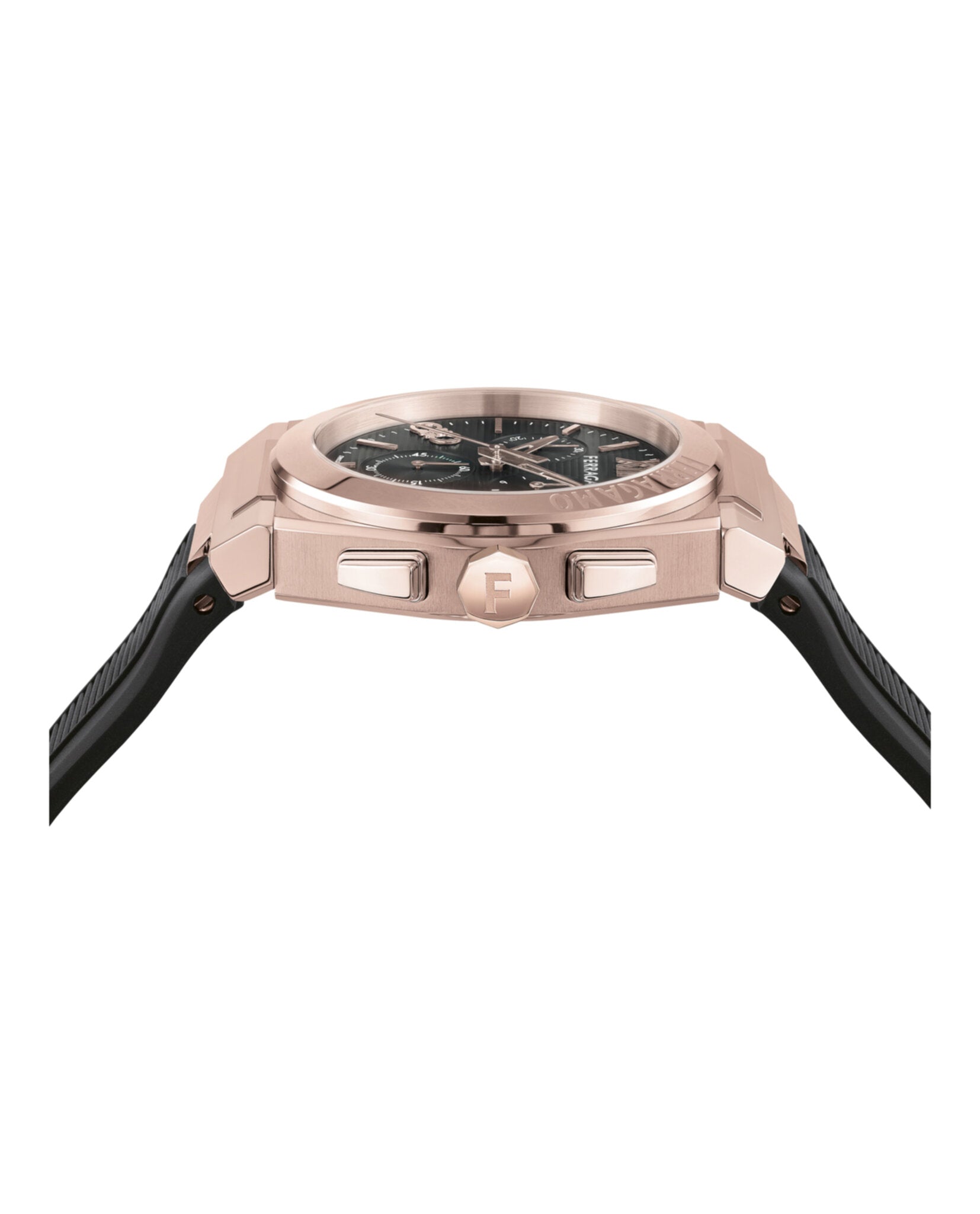 Ferragamo Vega Chrono Silicone Watch Watches - Tophatter Daily Deals