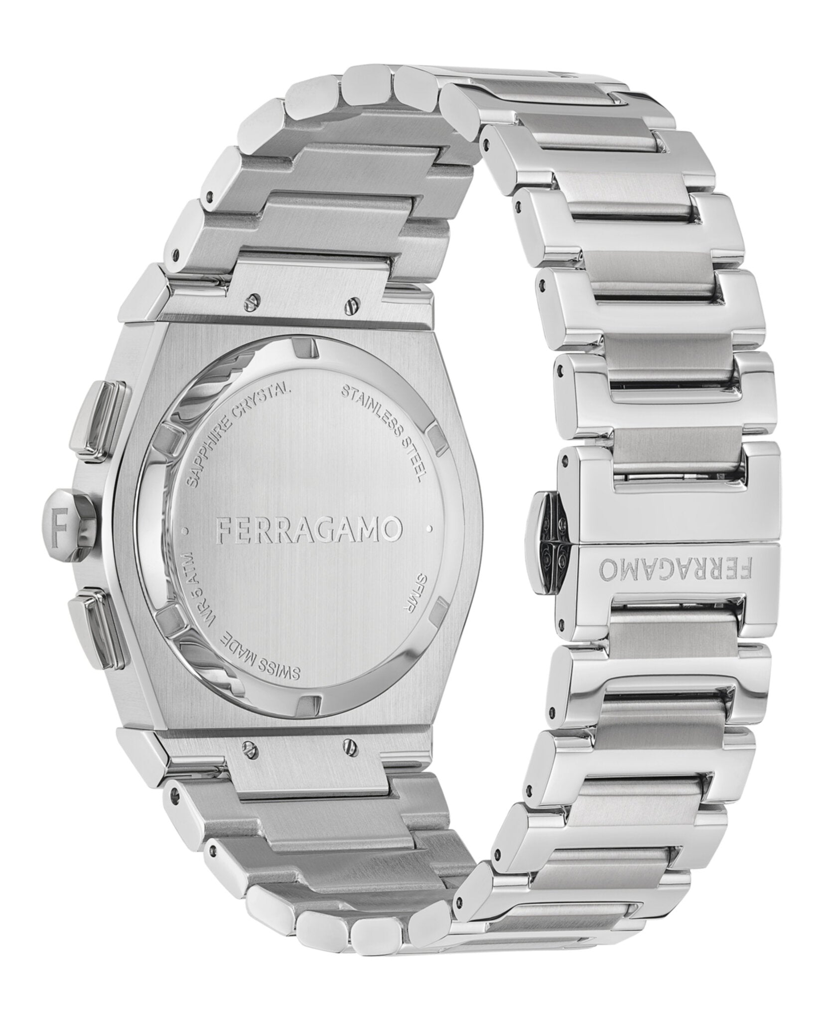 Ferragamo Vega Chrono Bracelet Watch Watches - Tophatter Daily Deals