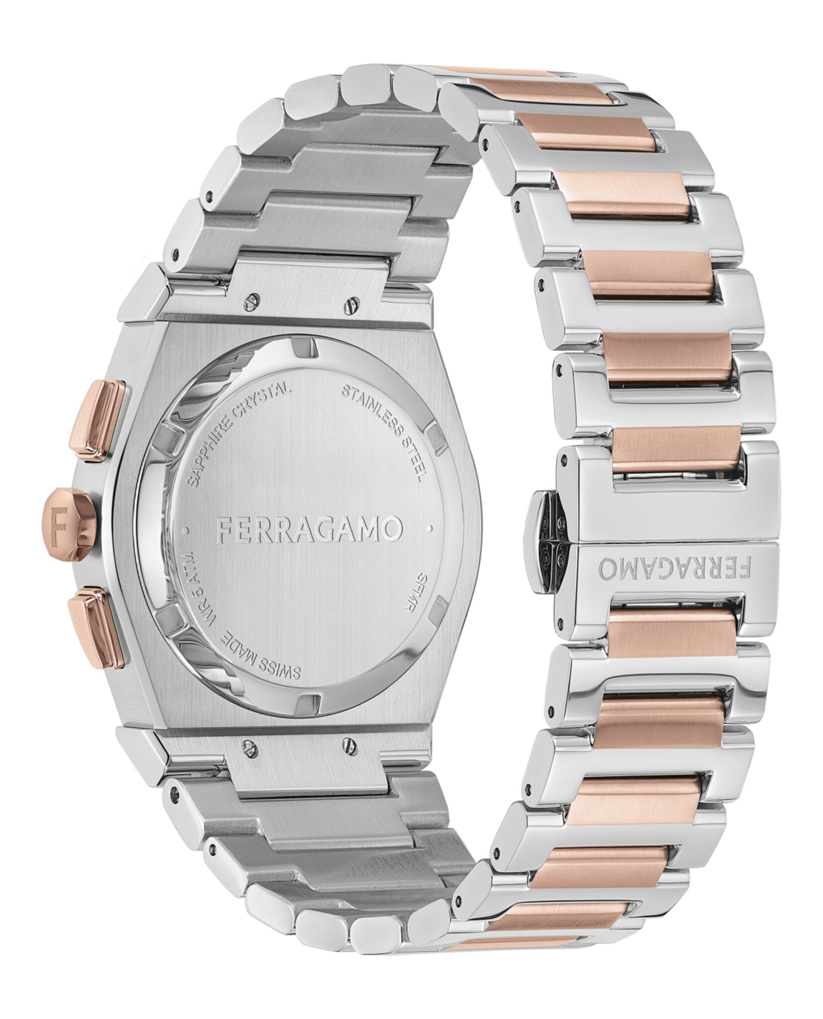 Ferragamo Vega Chrono Bracelet Watch Watches - Tophatter Daily Deals