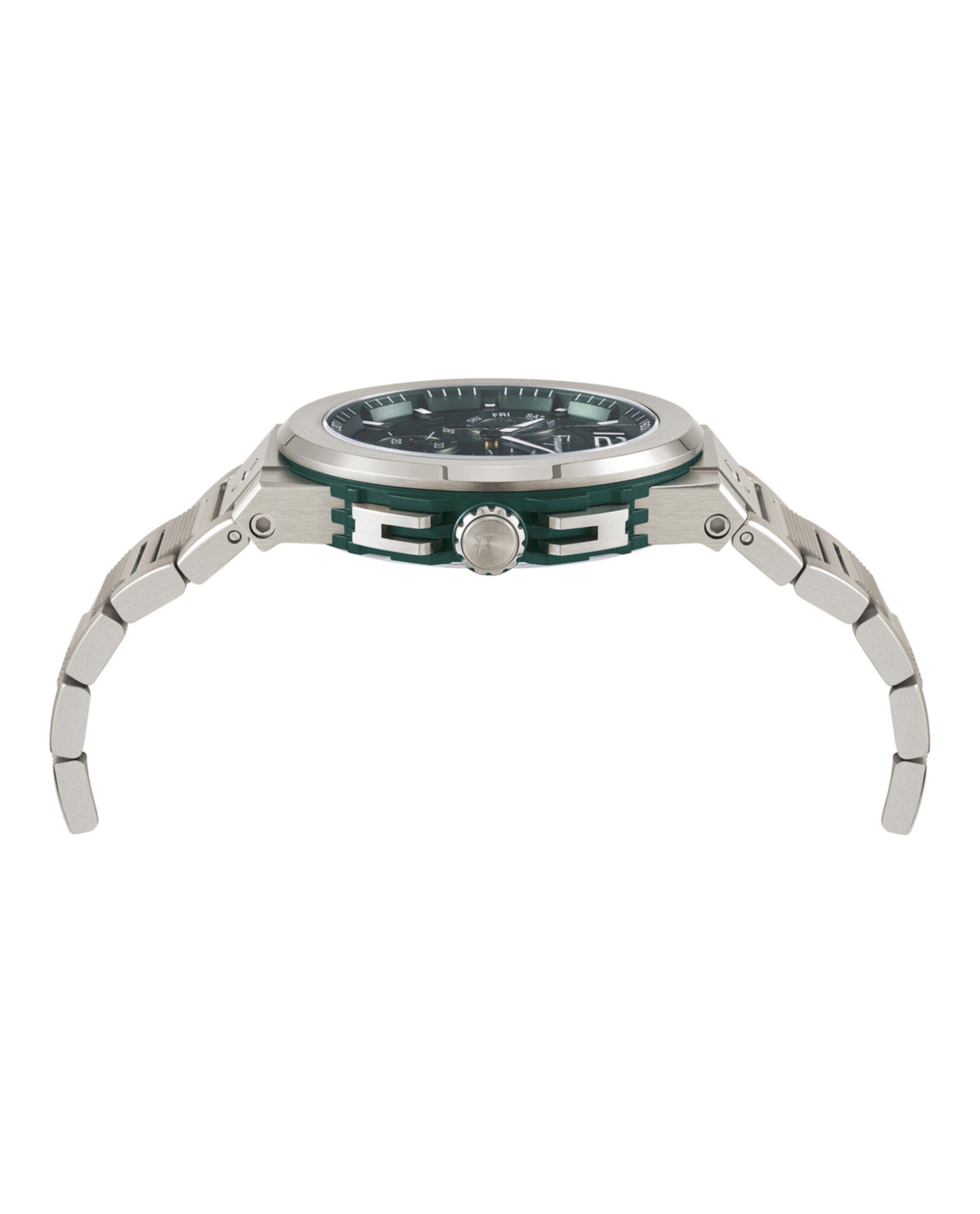 Ferragamo F-80 Titanium Tech Bracelet Watch Watches - Tophatter Daily Deals