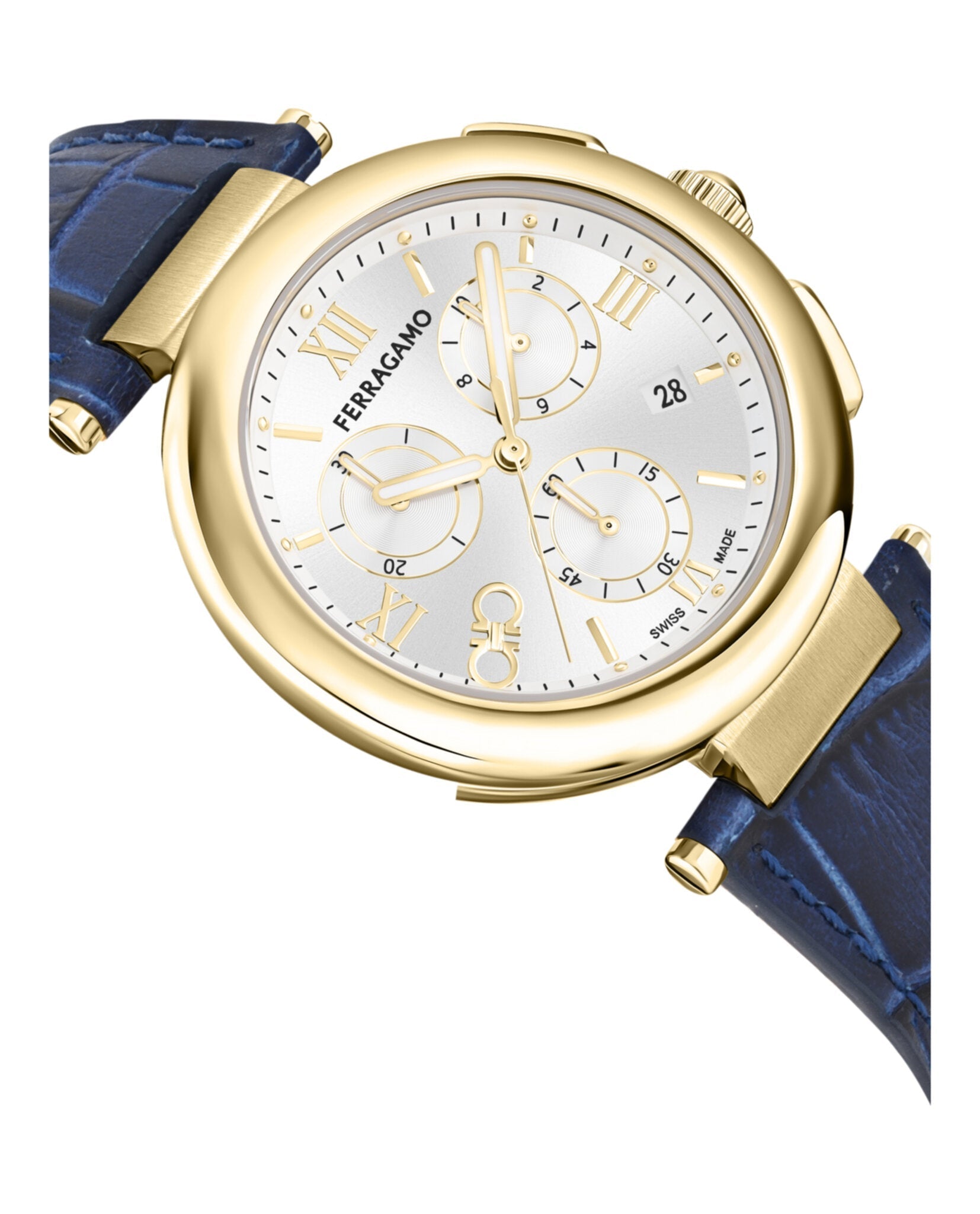 Ferragamo Legacy Chronograph Watch Watches - Tophatter Daily Deals