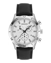 Ferragamo Master Chrono Leather Watch Stainless Steel Watches - Tophatter Daily Deals