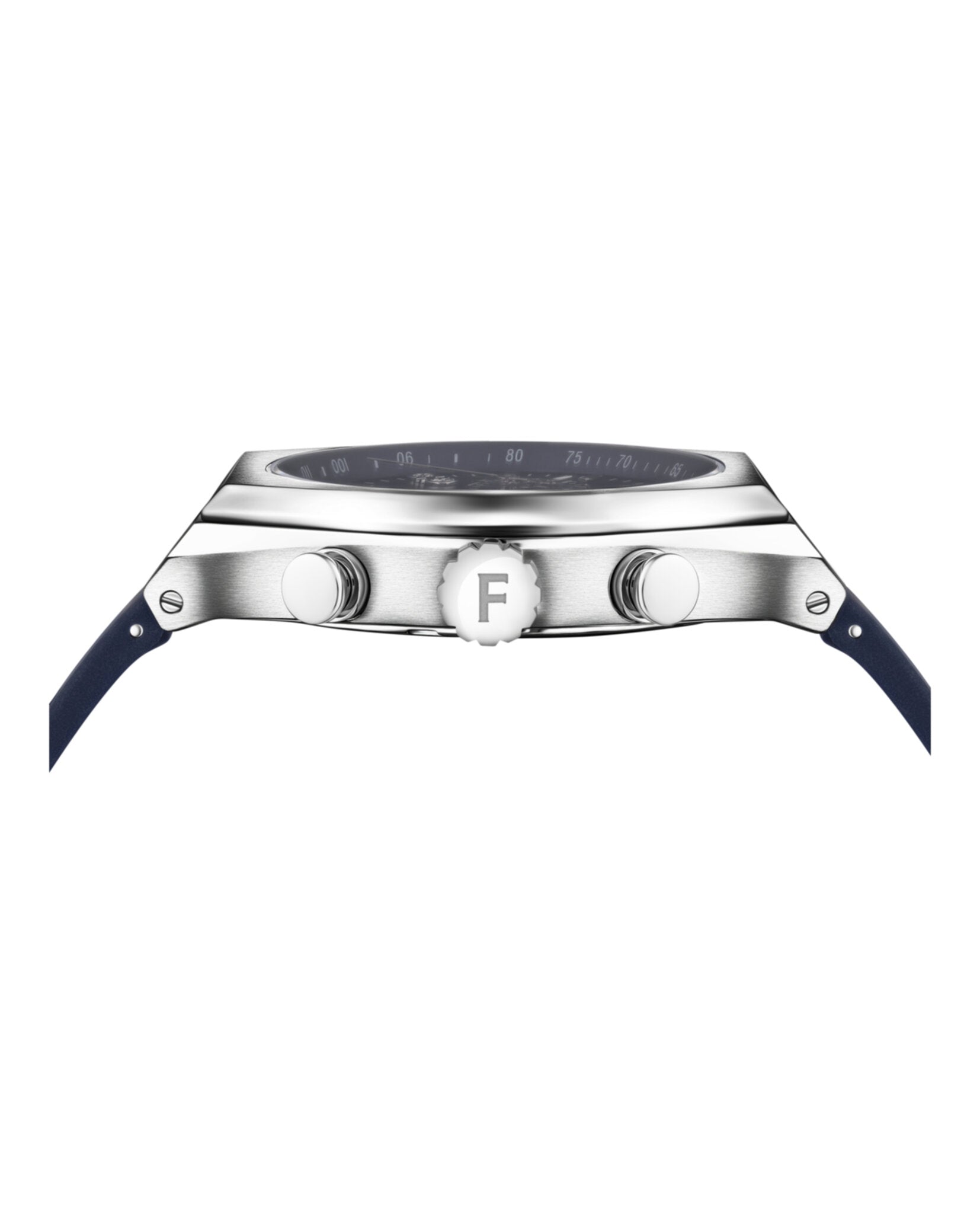 Ferragamo Tonneu Chrono Silicone Watch Watches - Tophatter Daily Deals