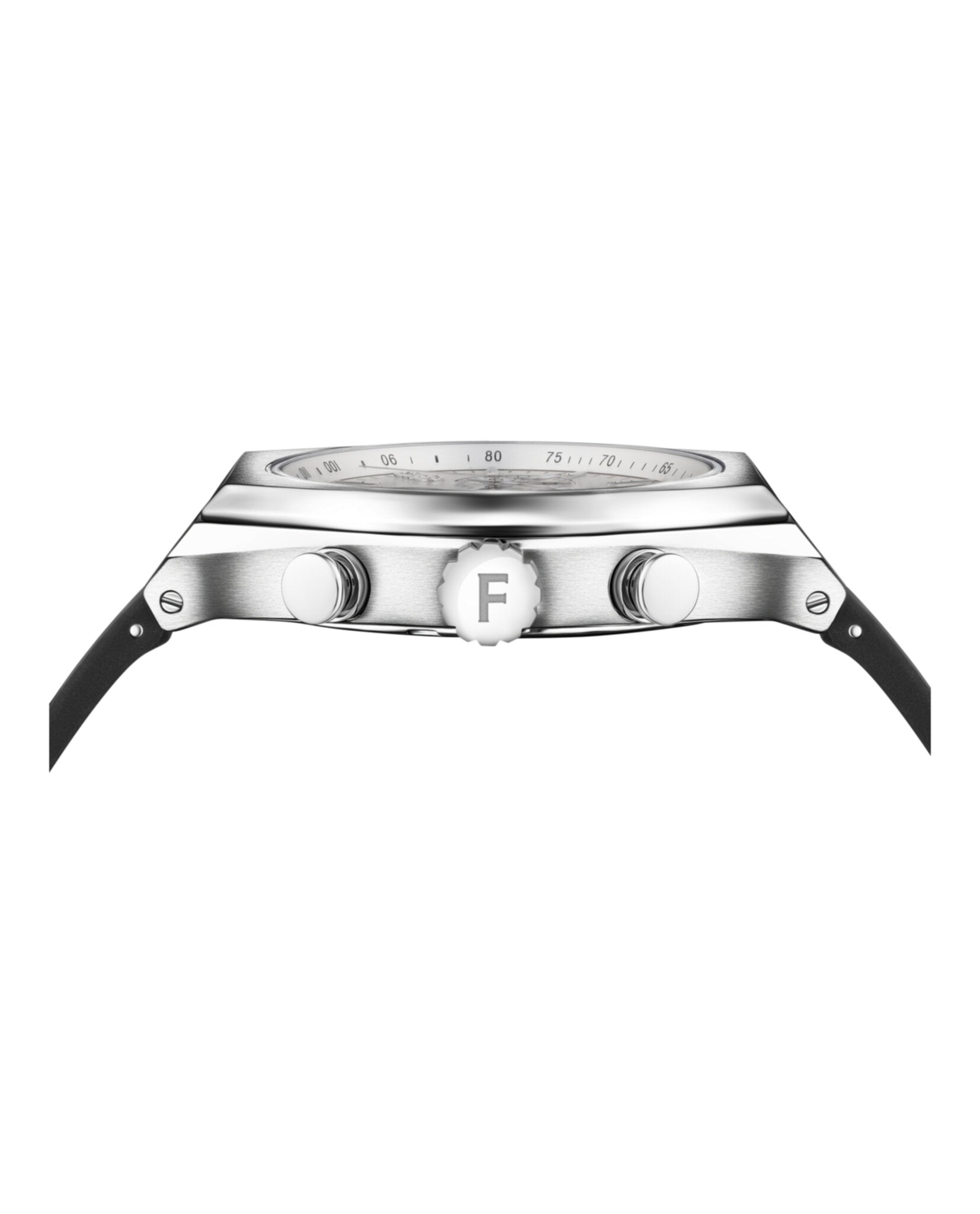 Ferragamo Tonneu Chrono Silicone Watch Watches - Tophatter Daily Deals