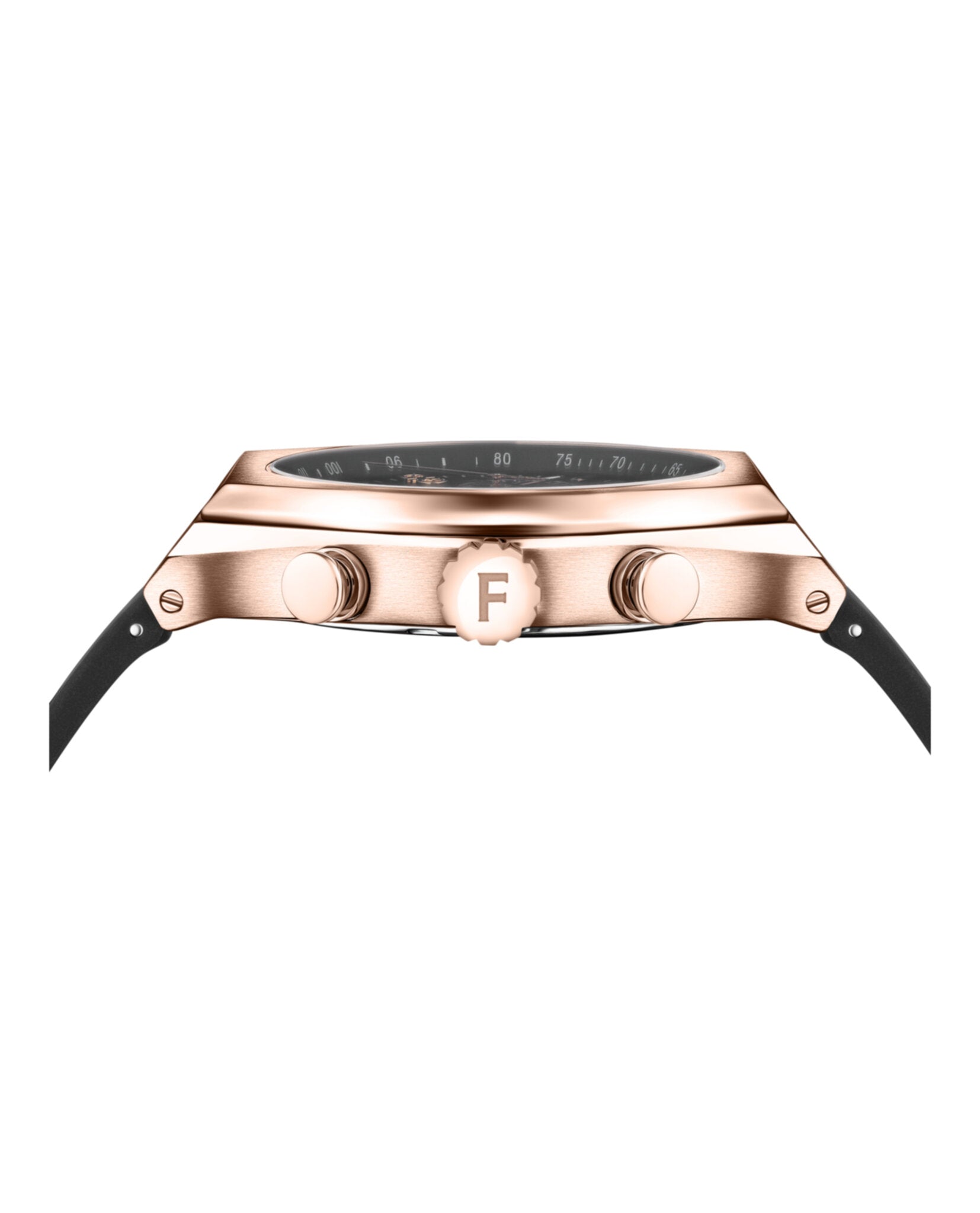Ferragamo Tonneu Chrono Silicone Watch Watches - Tophatter Daily Deals