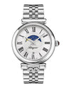 Ferragamo Ora Moonphase Bracelet Watch Stainless Steel Watches - Tophatter Daily Deals
