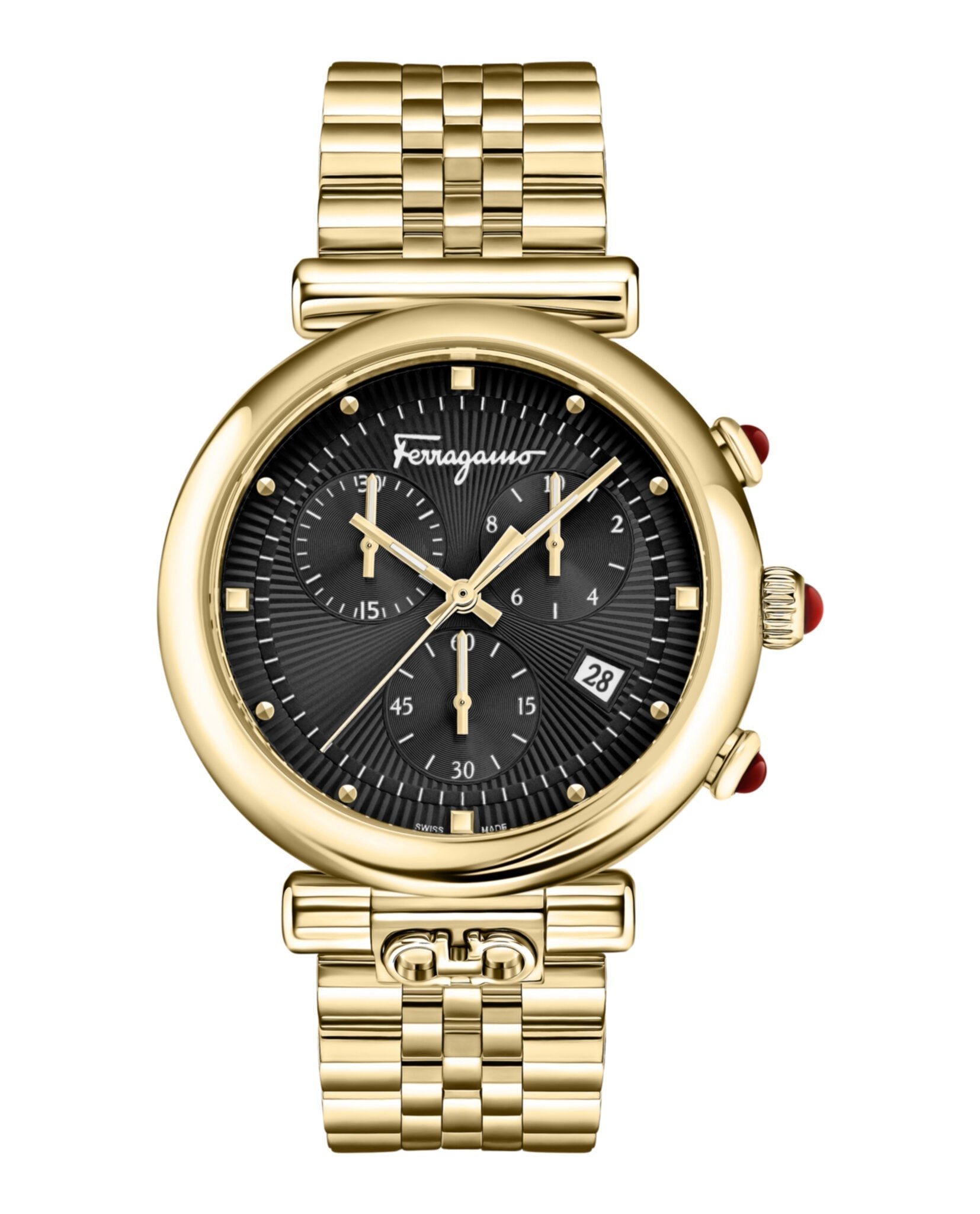 Ferragamo Ora Bracelet Watch Gold Watches - Tophatter Daily Deals