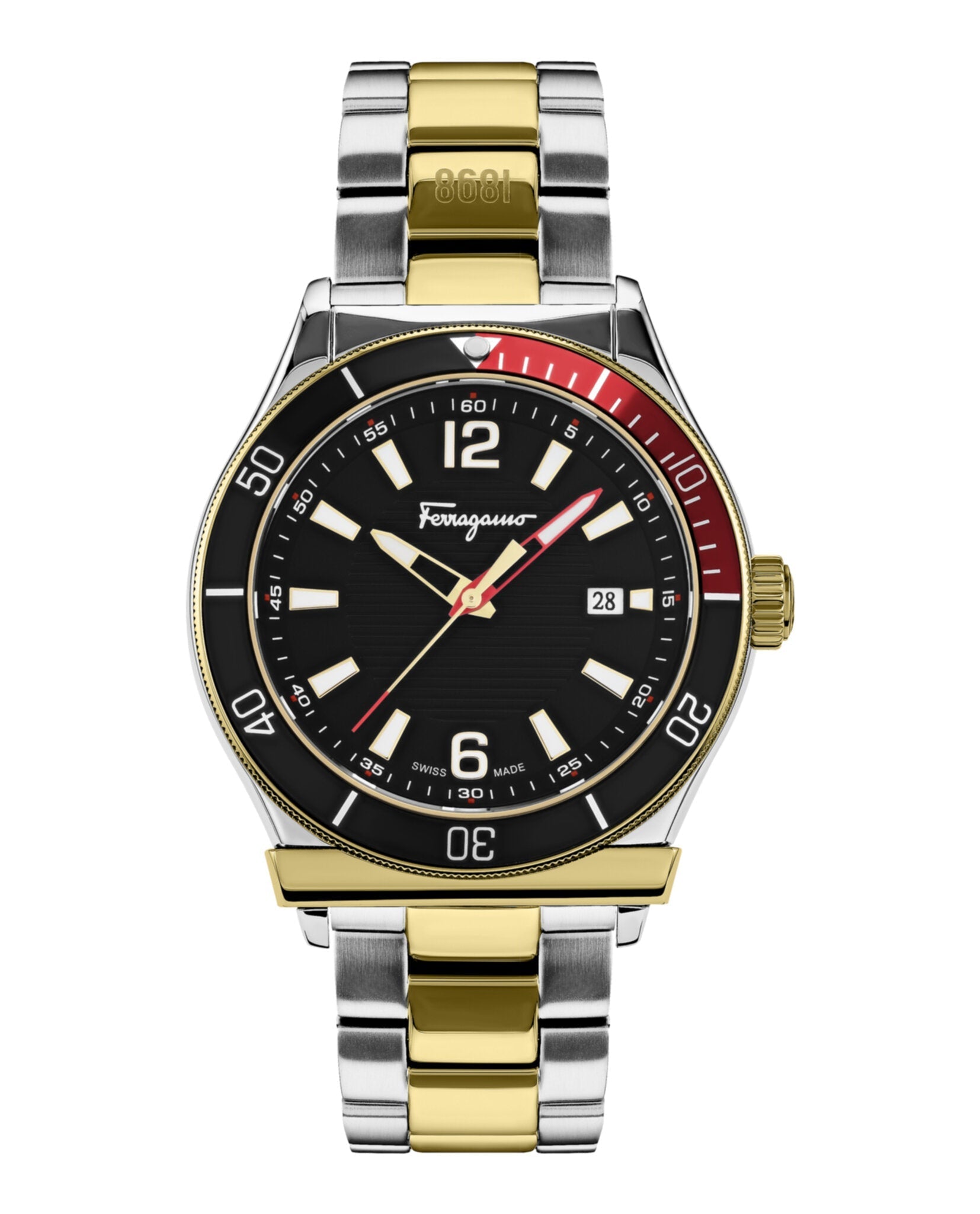 Ferragamo 1898 Sport Bracelet Watch Gold Watches - Tophatter Daily Deals