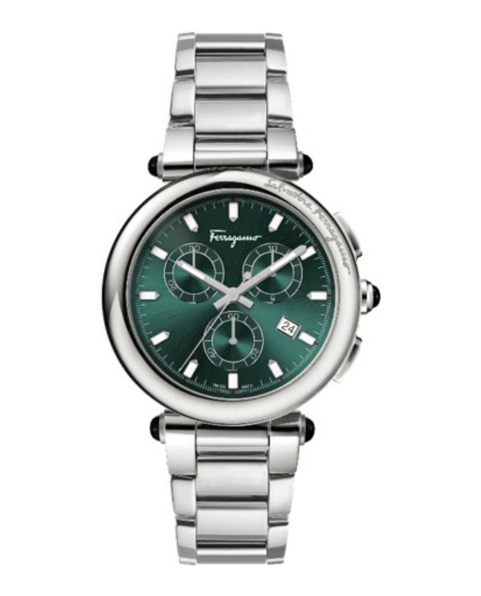 Ferragamo Idillio Chrono Bracelet Watch Stainless Steel Watches - Tophatter Daily Deals