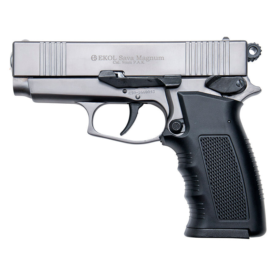 Sava Magnum Blank Firing Replica Pistol Fume Finish Collectible Weapons - Tophatter Daily Deals