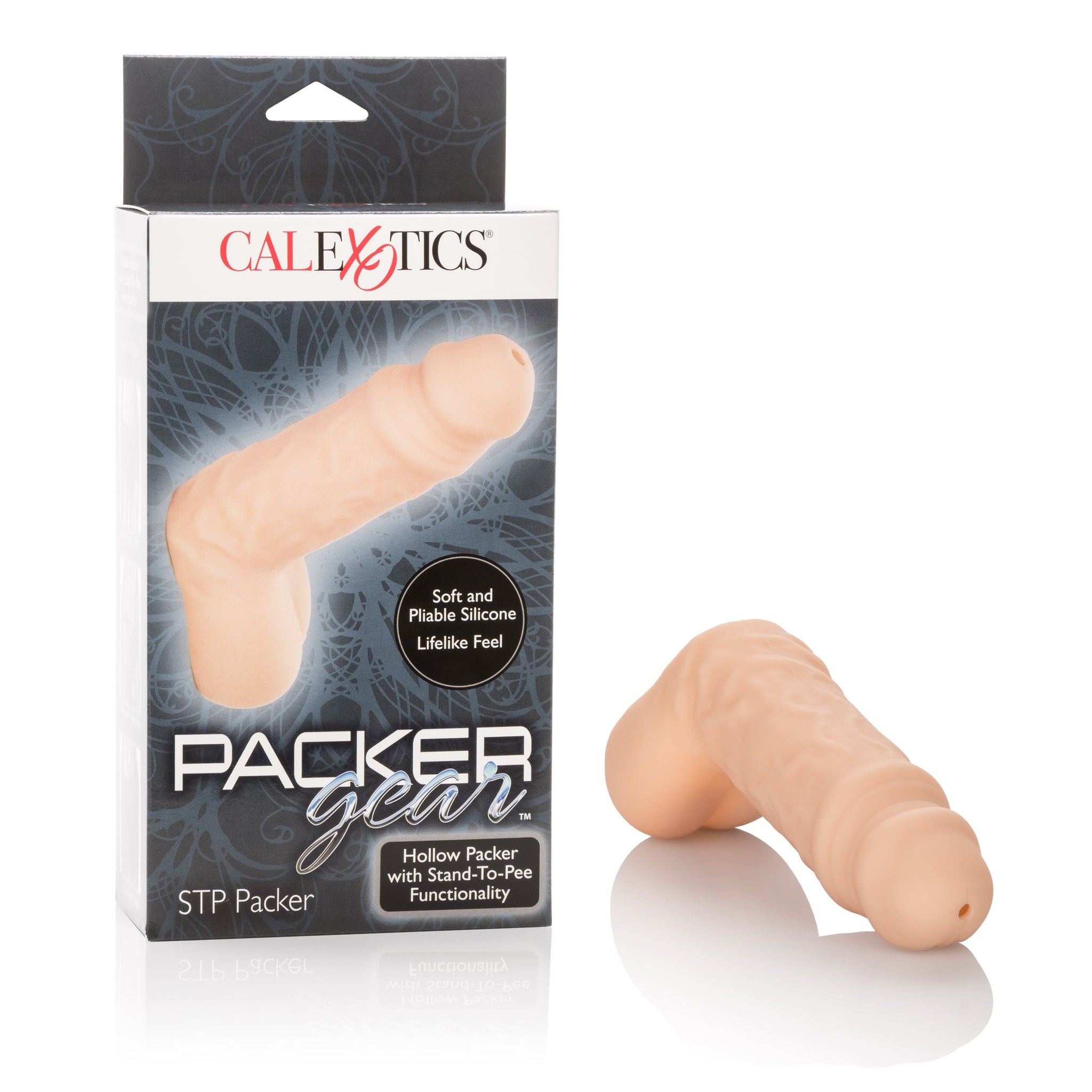 Packer Gear 5 Inch Stand to Pee Packer for Harness Use - Beige | Brown > Gender > Packers - Tophatter Daily Deals