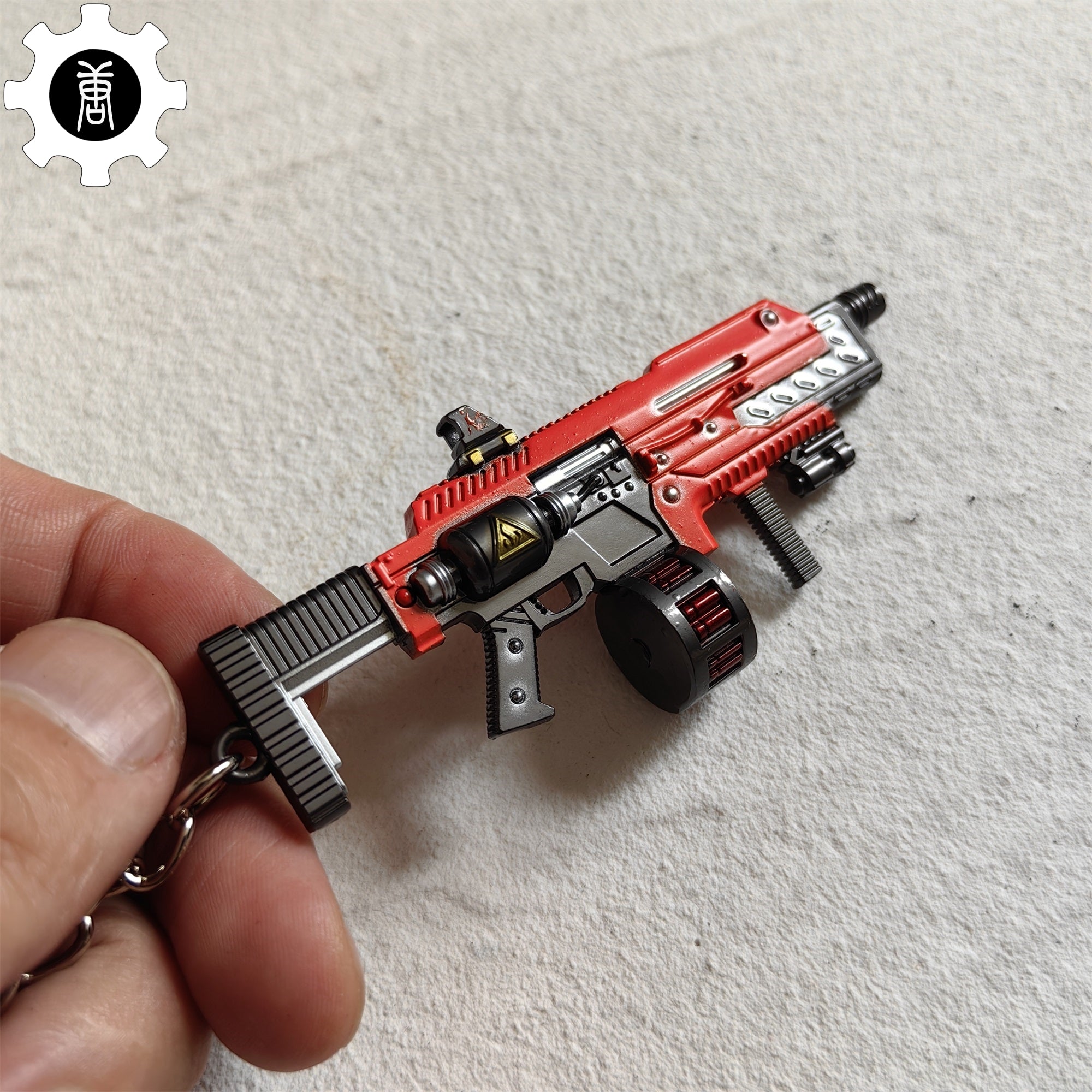 Tiny SG-2251E Breaker Incendiary Gun Model Metal Keychain - Tophatter Daily Deals